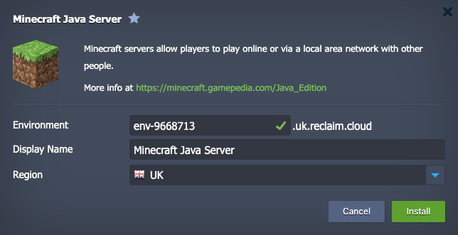 Minecraft: Java Edition Servers